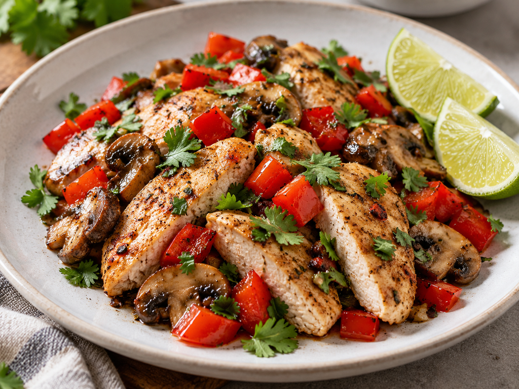 Cilantro Lime Chicken Skillet