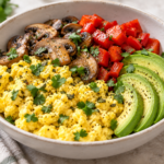 Sage Egg, Mushroom & Avocado Breakfast Bowl
