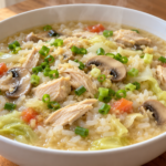 Homemade Filipino Chicken Arroz Caldo
